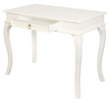 Queen Ann 1 Drawer Sofa Table (White)