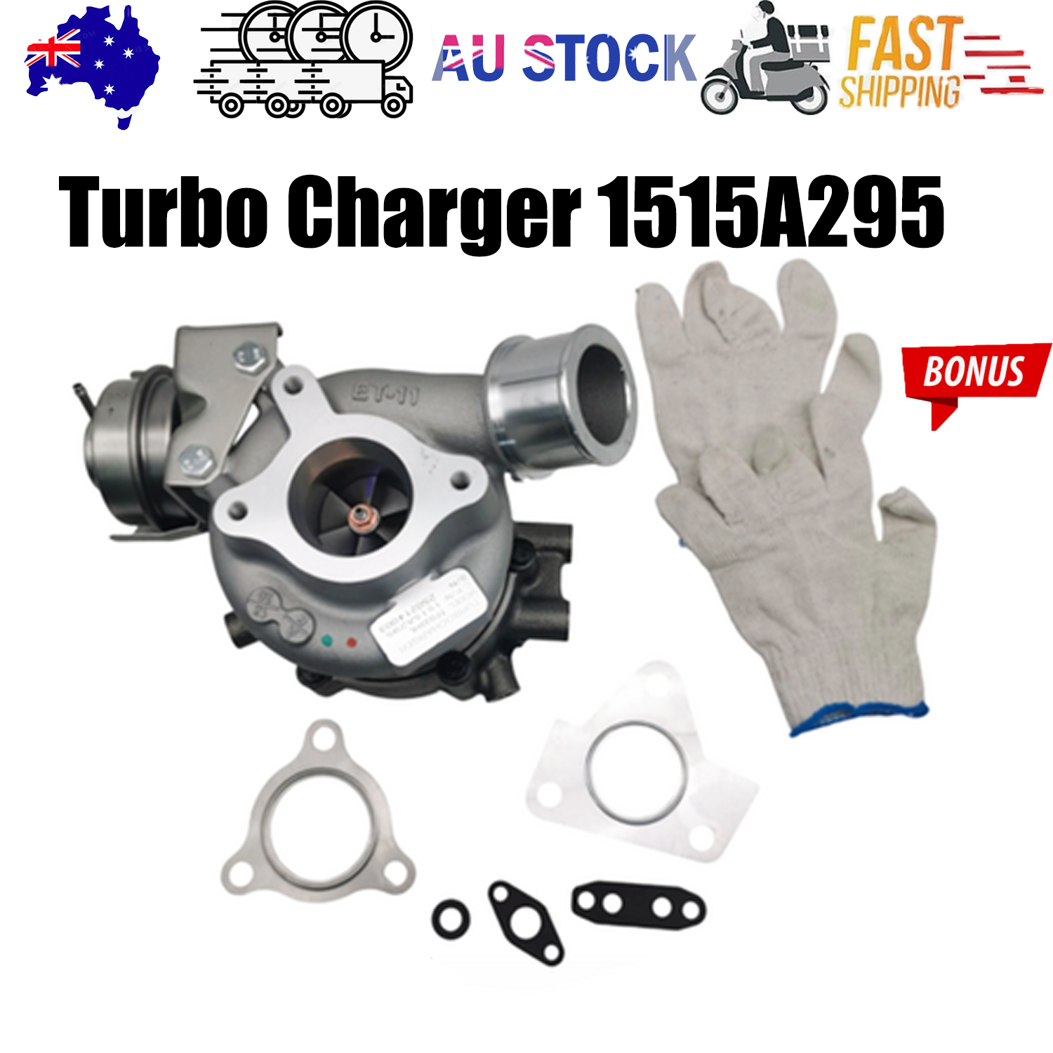 Automotive Parts: NEW Turbo Charger 1515A295  For Mitsubishi MQ Triton Pajero Sport 4N15 2.4L AU