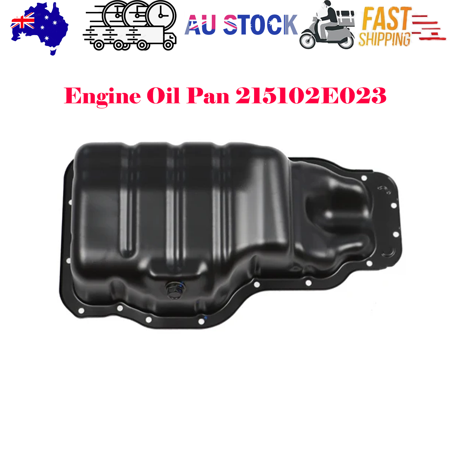 Automotive Parts: Engine Oil Pan 215102E023 For 15-20 Kia Forte Hyundai Elantra Kona Tucson 2.0L