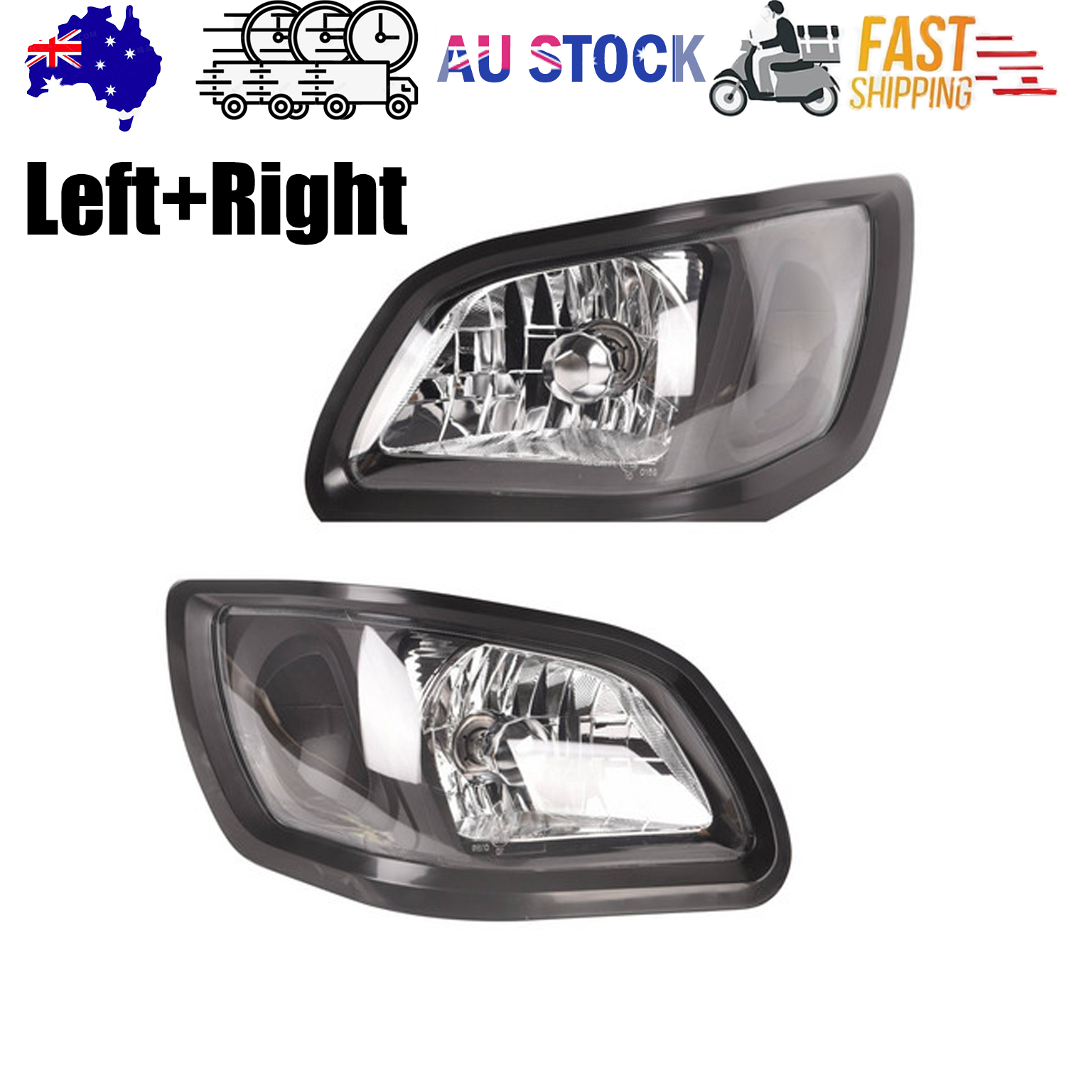 Automotive Parts: Front Left&right Side Headlight For Kubota M6040 / M7040 / M8540 / M9540 / M108S