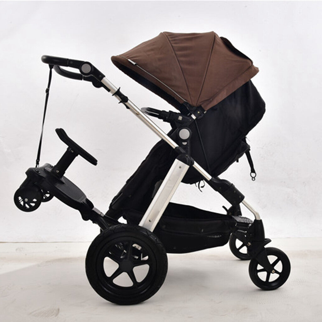 Stroller & Pram Accessories: Baby Jogger Glider Board 2 in 1 Kid Stroller Board with Dismountable Seat AU black wheel