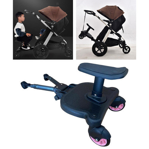 Stroller & Pram Accessories: Baby Jogger Glider Board 2 in 1 Kid Stroller Board with Dismountable Seat AU pink wheel