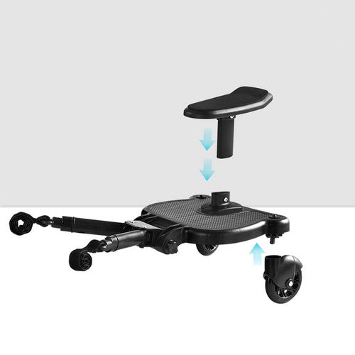 Stroller & Pram Accessories: Baby Jogger Glider Board 2 in 1 Kid Stroller Board with Dismountable Seat AU pink wheel