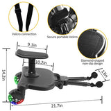 Stroller & Pram Accessories: Baby Jogger Glider Board 2 in 1 Kid Stroller Board with Dismountable Seat AU Luminous wheel