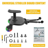 Stroller & Pram Accessories: Baby Jogger Glider Board 2 in 1 Kid Stroller Board with Dismountable Seat AU Luminous wheel