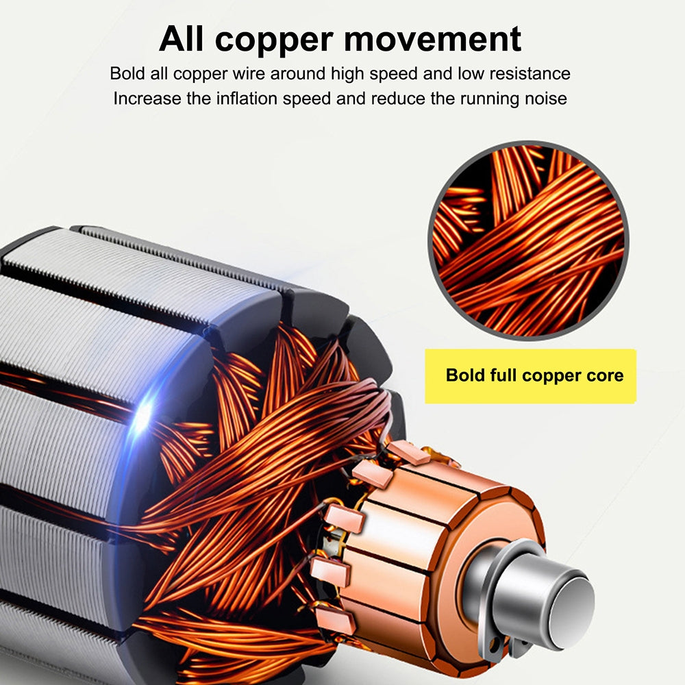 Air Pumps: 12V 150PSI Car Air Compressor Portable Tyre Deflator Inflator Pump 4WD Car Truck