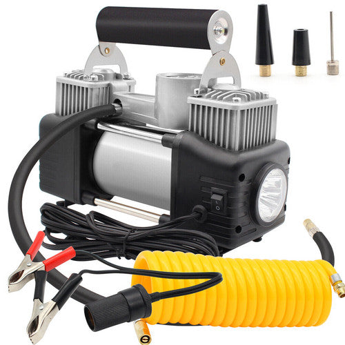 Fuel & Exhaust: 4WD Car Pump Truck 12V 150PSI Car Air Compressor Portable Tyre Deflator Inflator