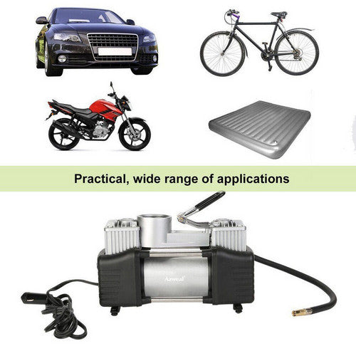 Fuel & Exhaust: 4WD Car Pump Truck 12V 150PSI Car Air Compressor Portable Tyre Deflator Inflator