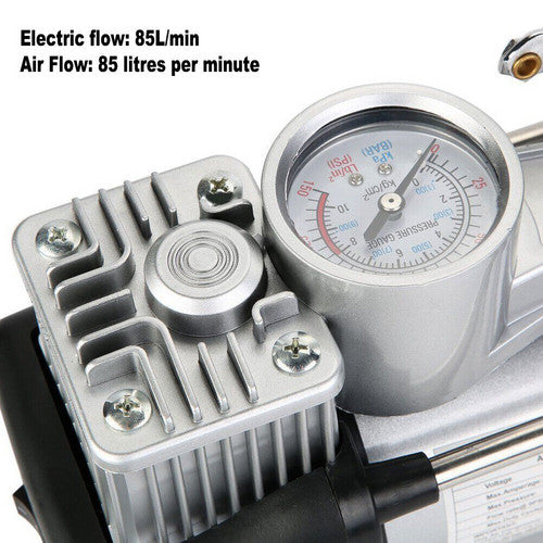Fuel & Exhaust: 4WD Car Pump Truck 12V 150PSI Car Air Compressor Portable Tyre Deflator Inflator