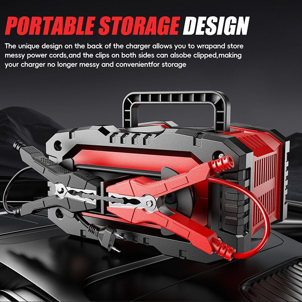 Powerboards & Adapters: 12V 20A/24V 10A Smart Car Battery Charger for Lead Acid LiFePo4 AGM Moto Battery