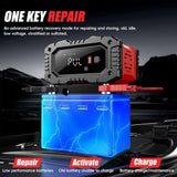 12V 20A/24V 10A Smart Car Battery Charger for Lead Acid LiFePo4 AGM Moto Battery