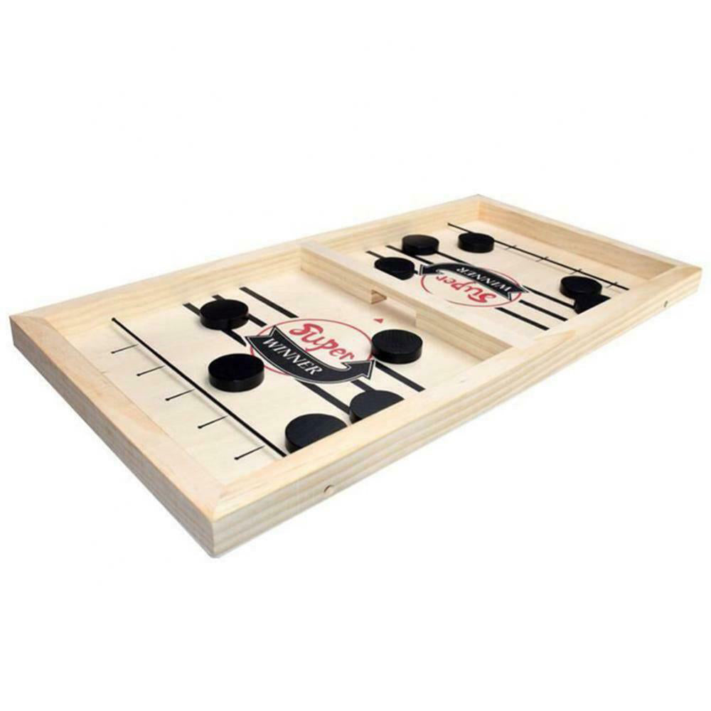 Board Games: Fast Sling Puck Paced SlingPuck Winner Board Game Family Party Toys Chess Set