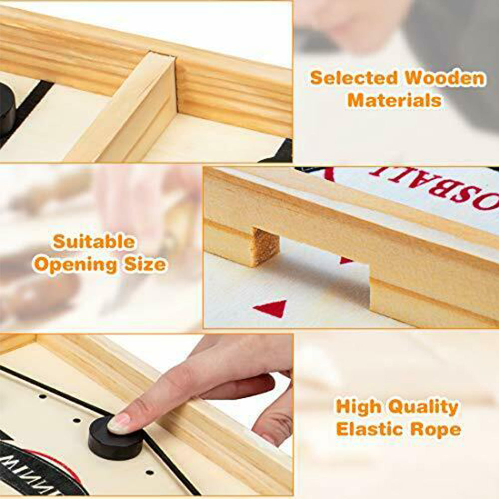 Board Games: Fast Sling Puck Paced SlingPuck Winner Board Game Family Party Toys Chess Set