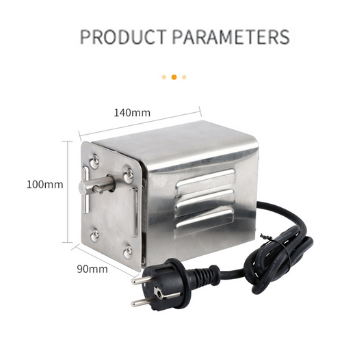 BBQ Tools: Electric BBQ Rotisserie Motor Spit Stainless Steel BBQ Campfire Motor AU Plug