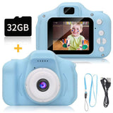 Security Cameras & Accessories: Mini Digital Children Camera Kids Camera 2.0" LCD Toy 32G Card HD