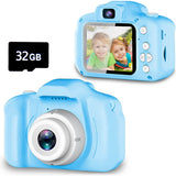 Security Cameras & Accessories: Mini Digital Children Camera Kids Camera 2.0" LCD Toy 32G Card HD