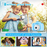 Security Cameras & Accessories: Mini Digital Children Camera Kids Camera 2.0" LCD Toy 32G Card HD