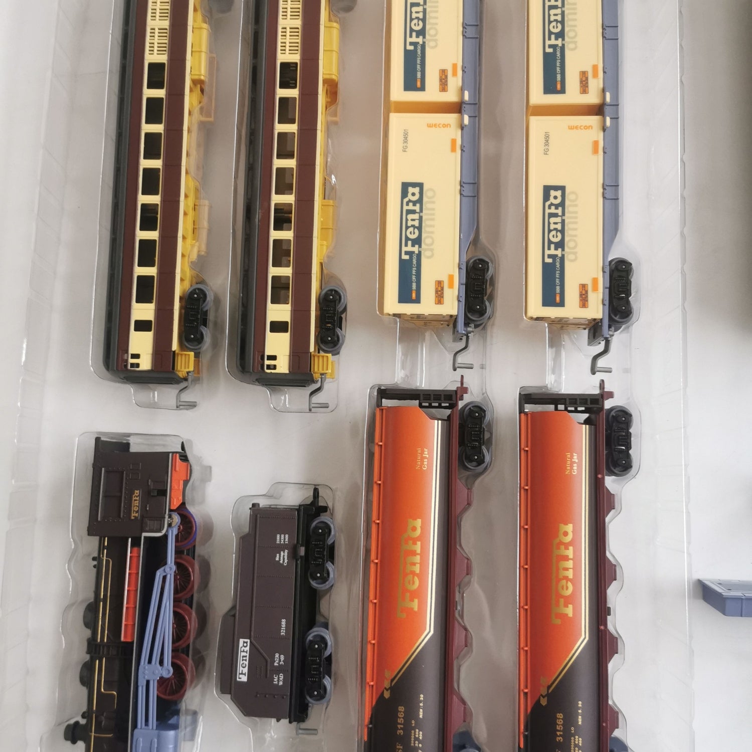 Ride On Cars: Electric Large Classic Train Set Rail Track Carriages Kids Vehicle Toy Gift