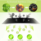 Deodorants & Anti-Perspirants: 5PCS Air Purifying Bags Activated Bamboo Charcoal Freshener for Car Home Shoes 200g