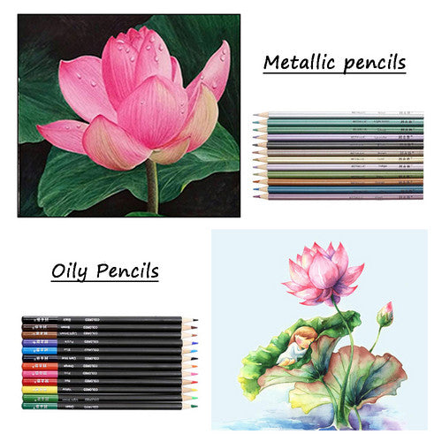 Art & Drawing Toys: 72pcs Professional Drawing Artist Kit Set Pencils and Sketch Charcoal Art Tools