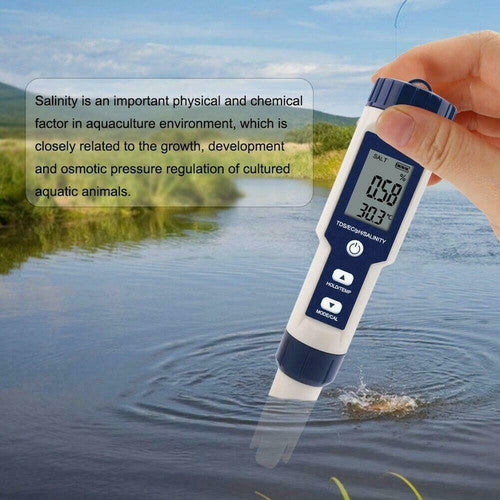 Camping Appliances: Set 7 In 1 and 5 in 1 PH Meter TDS/EC/Salt/Temp Water Quality Monitor Tester Pen