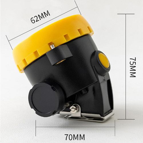 LED Miner Headlight 3000 LUX High Bright Waterproof Hard Hat Lamp Rechargeable