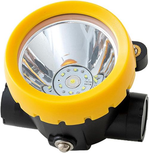 LED Miner Headlight 3000 LUX High Bright Waterproof Hard Hat Lamp Rechargeable