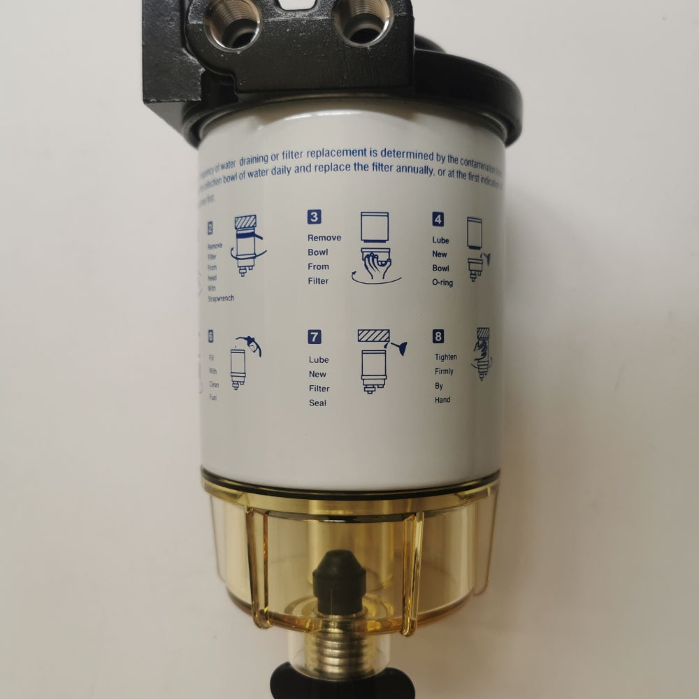 Boating Accessories: Boat Fuel Filter Fuel Water Separator Mercury/Yamaha -MARINE/OUTBOARD 10 Micron