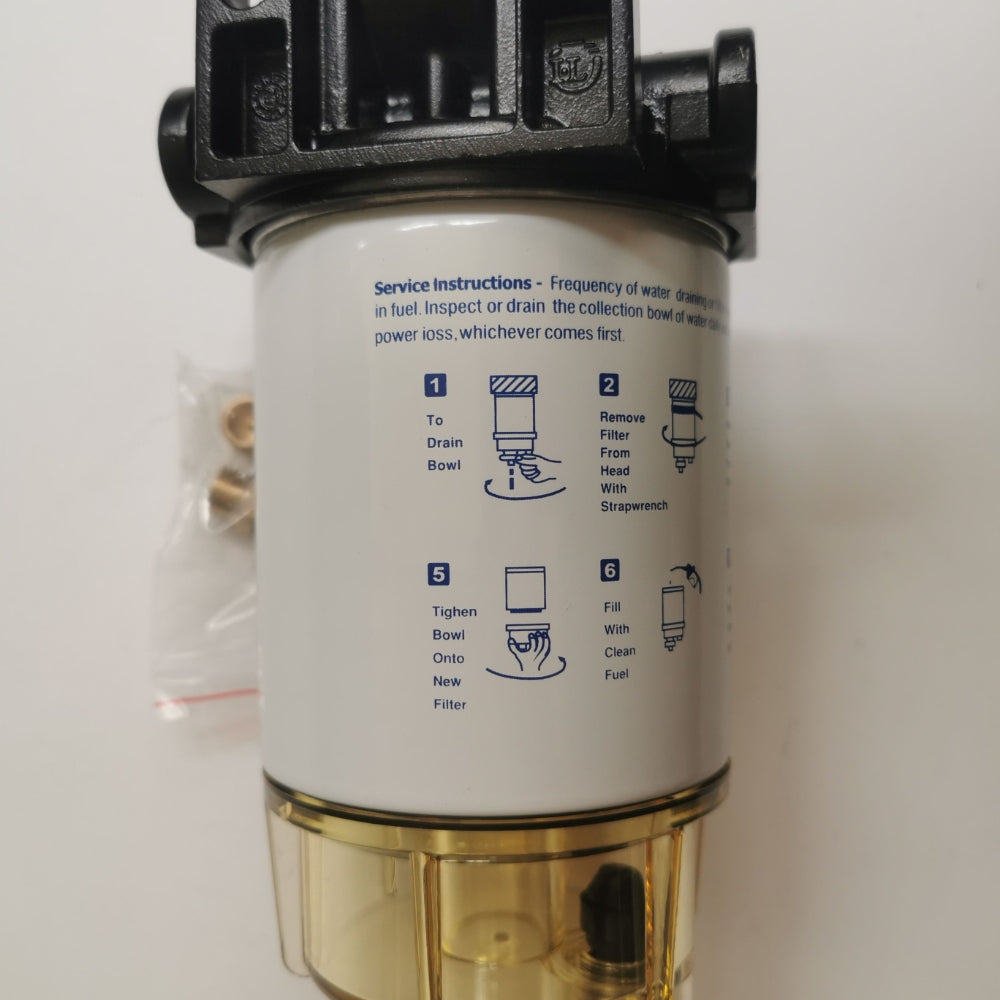 Boating Accessories: Boat Fuel Filter Fuel Water Separator Mercury/Yamaha -MARINE/OUTBOARD 10 Micron