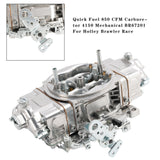 Automotive Parts: Quick Fuel 850 CFM Carburetor 4150 Mechanical BR67201 For Holley Brawler Race