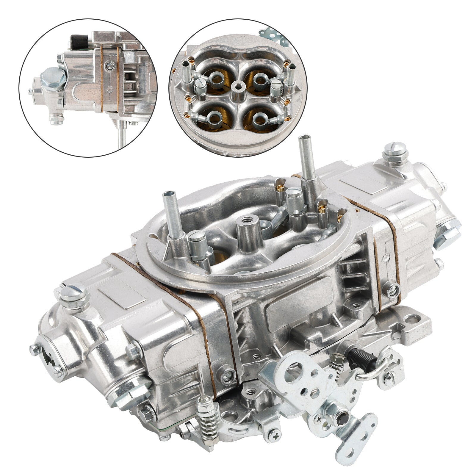 Automotive Parts: Quick Fuel 850 CFM Carburetor 4150 Mechanical BR67201 For Holley Brawler Race