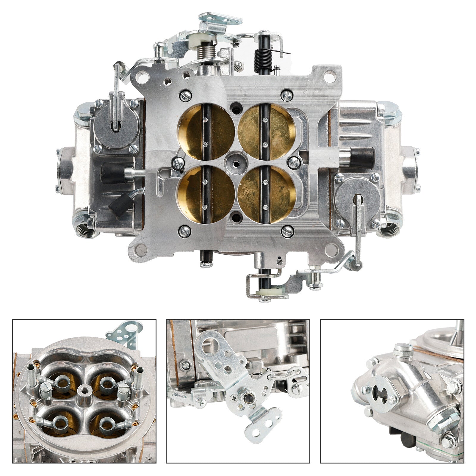 Automotive Parts: Quick Fuel 850 CFM Carburetor 4150 Mechanical BR67201 For Holley Brawler Race