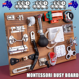 Building Toys: Sensory Toys Activity Board Educational Learning Toys Brain Games Preschool  AU