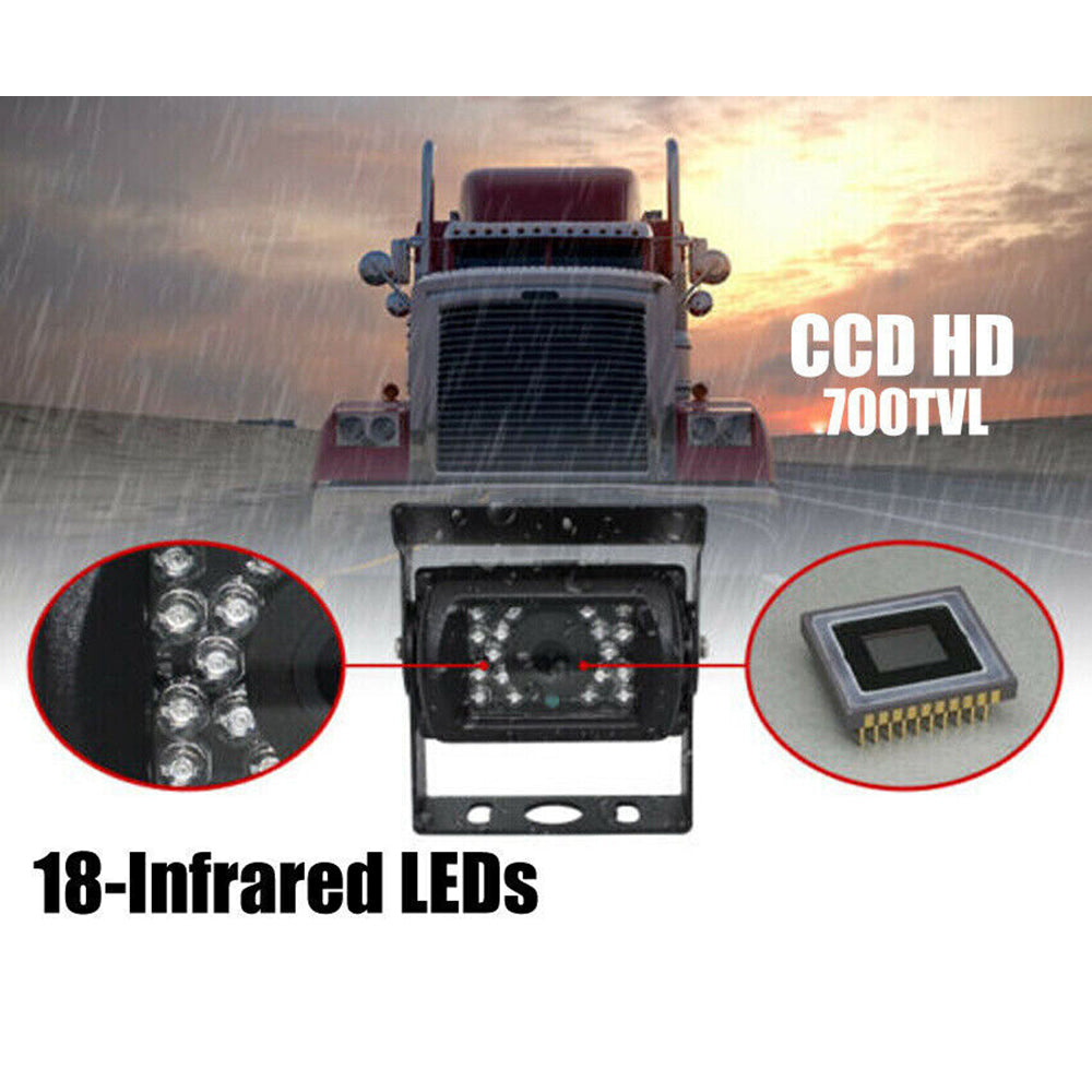 Pool Pumps: 7'' Waterproof Monitor Reversing  Kit For Truck Caravan