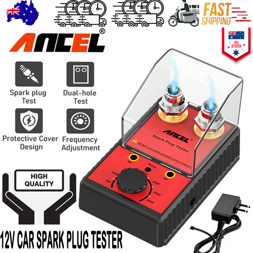 Automotive Repair & Speciality Tools: Ancel 12V Car Spark Plug Tester Auto Ignition System Tester Diagnostic Test Tool