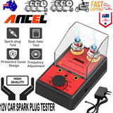 Automotive Repair & Speciality Tools: Ancel 12V Car Spark Plug Tester Auto Ignition System Tester Diagnostic Test Tool