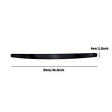 Automotive Decor: Black Car Chrome Front Bonnet Hood Trim Line For ISUZU D-Max Dmax & MU-X