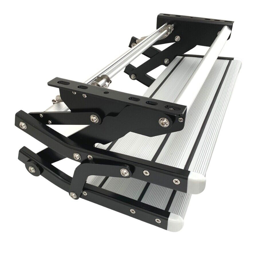 Caravan Accessories: Aluminium Double Caravan Step Pull Out Folding Steps For Road RV Camper Trailer