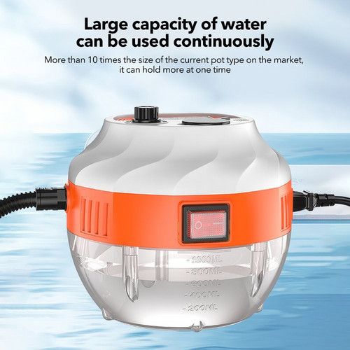 4000W Steam Cleaner Brush High Temperature Pressure Clean Steam Mechine AU Plug orange