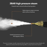 4000W Steam Cleaner Brush High Temperature Pressure Clean Steam Mechine AU Plug orange