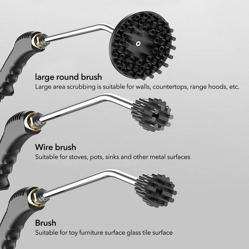 4000W Steam Cleaner Brush High Temperature Pressure Clean Steam Mechine AU Plug orange
