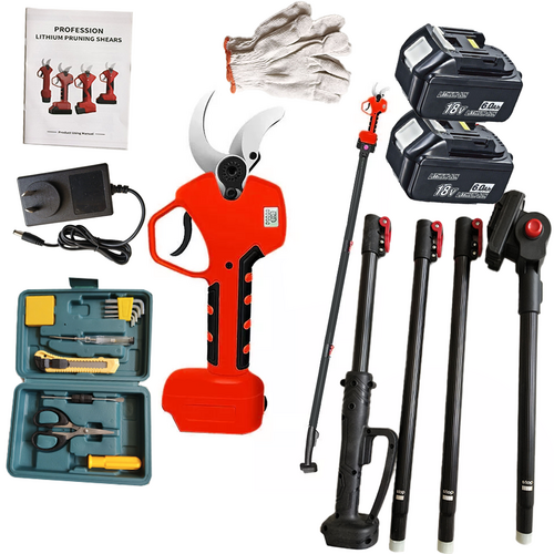 Gardening Tools: 5500W Cordless Brushless Pole Telescopic Pruning Shear Secateur Battery Makita