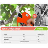 Gardening Tools: 5500W Cordless Brushless Pole Telescopic Pruning Shear Secateur Battery Makita