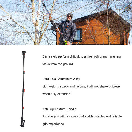 Gardening Tools: Cordless Brushless 4 Pole Pruning Shear Secateur Bush Cutter yellow