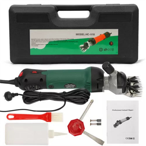 Farm Equipment: 690W Electric Sheep Shears 2400R/Min 6 Speed Grooming Kit with 8 Grids Heat AU