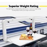 Caravan Accessories: Caravan Table Folding Picnic Camping Motorhome Outdoor Tables Locked 800x450mm