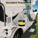 Caravan Accessories: Caravan Table Folding Picnic Camping Motorhome Outdoor Tables Locked 800x450mm