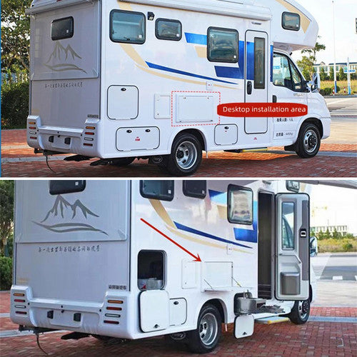 Caravan Accessories: Caravan Table Folding Picnic Camping Motorhome Outdoor Tables Locked 800x450mm