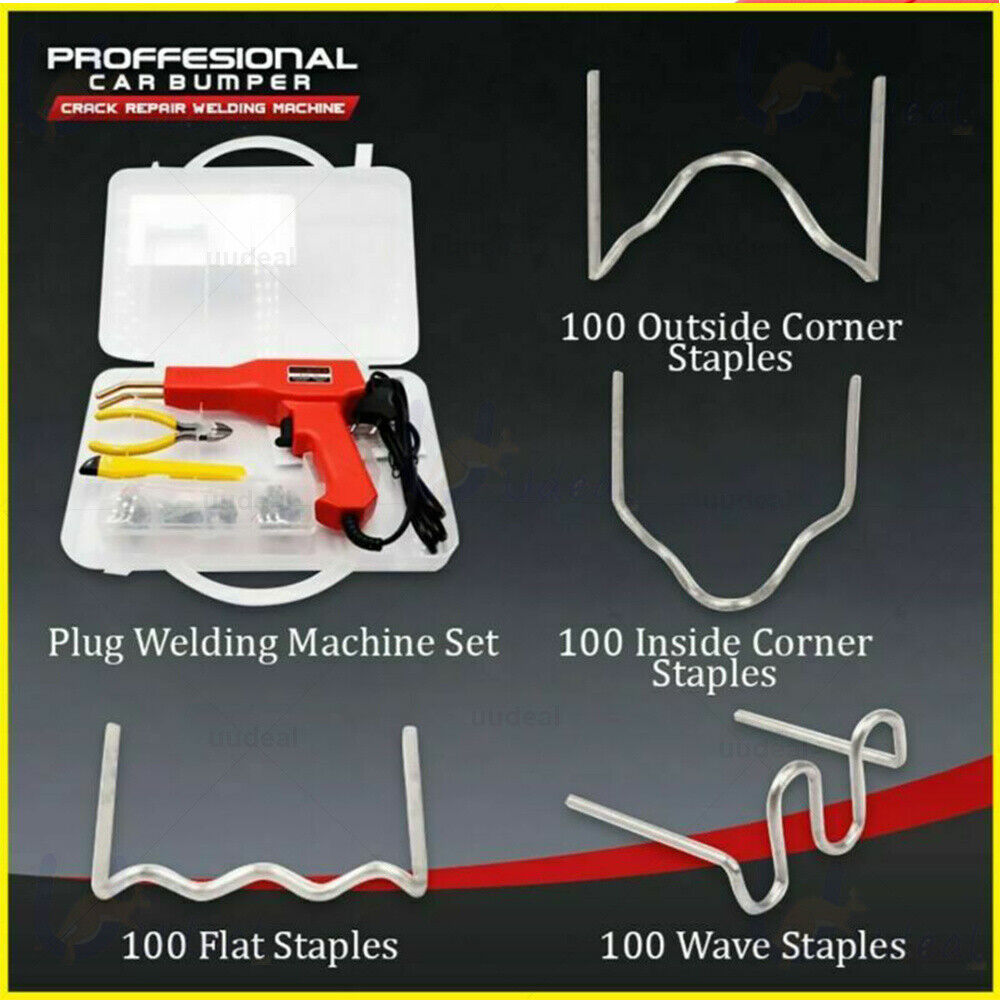 Outdoor Lights: Plastic Welder Garage Tool Hot Staple Staplers Bumper Repair Welding Machine Kit