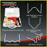 Outdoor Lights: Plastic Welder Garage Tool Hot Staple Staplers Bumper Repair Welding Machine Kit